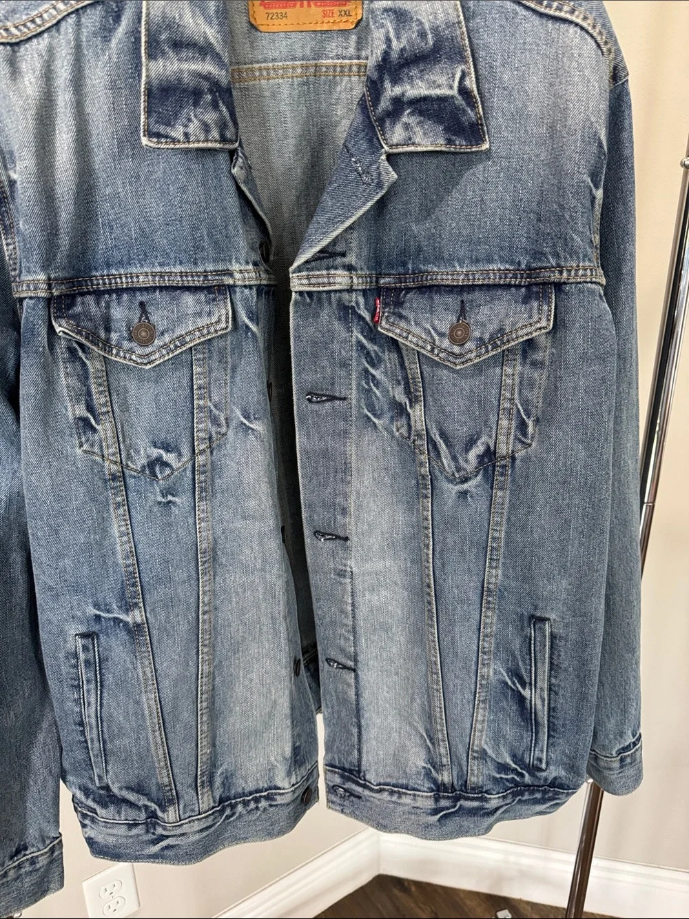 Men’s Levi's Light Blue Washed Denim Jacket